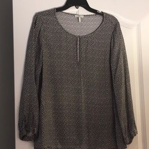 Long sleeve blouse